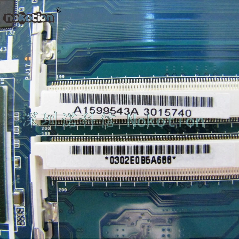 Материнская плата NOKOTION A1665245A для ноутбука Vaio MBX 195 series PM45 ddr2 s478 A1599543A|Материнские