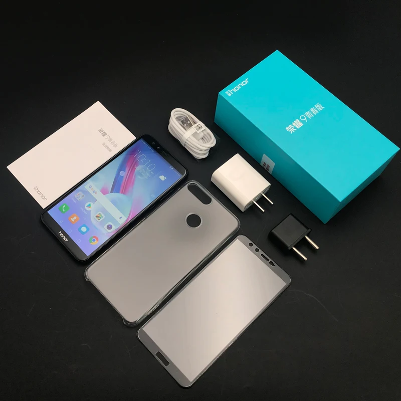 Pаспродажа Honor 9 Lite, honor 9 lite, 5,65 дюйма, четыре ядра, 2160*1080 P, мобильный телефон, двойной шрифт, камера заднего вида, 3000 мАч, отпечаток пальца, Face ID