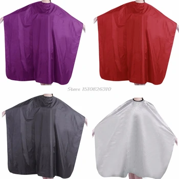 

1PC Pro Adult Waterproof Salon Hair Cut Hairdressing Barbers Cape Gown Cloth Purplr/Black/Red/Wite #Y207E# Hot Sale