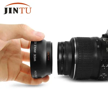 

JINTU 58mm 0.45X Wide Angle Macro Lens for Canon 1100D 700D 600D 550D 650D 7D 5D 18-55MM lens