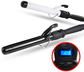 

Professional Ceramic Hair Curler LCD Hair Curling Iron Hair Curls Wand Styler Styling Tools 38mm/32/28/25/22