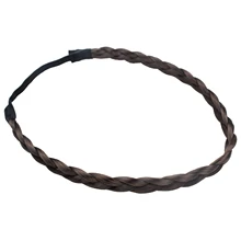 5 X плетеные волосы оголовье волос(коричневый