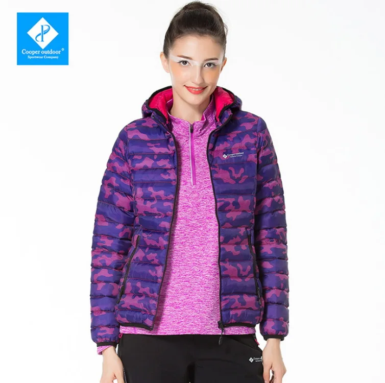 Skiing Jackets Camouflage Down Feathers Waterproof Windproof