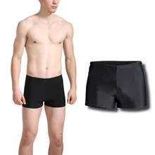 Однотонные черные мужские плавки-шорты для купания, плавки для купания, плавки для плавания, черные, синие пляжные плавки, купальный костюм, пляжная одежда