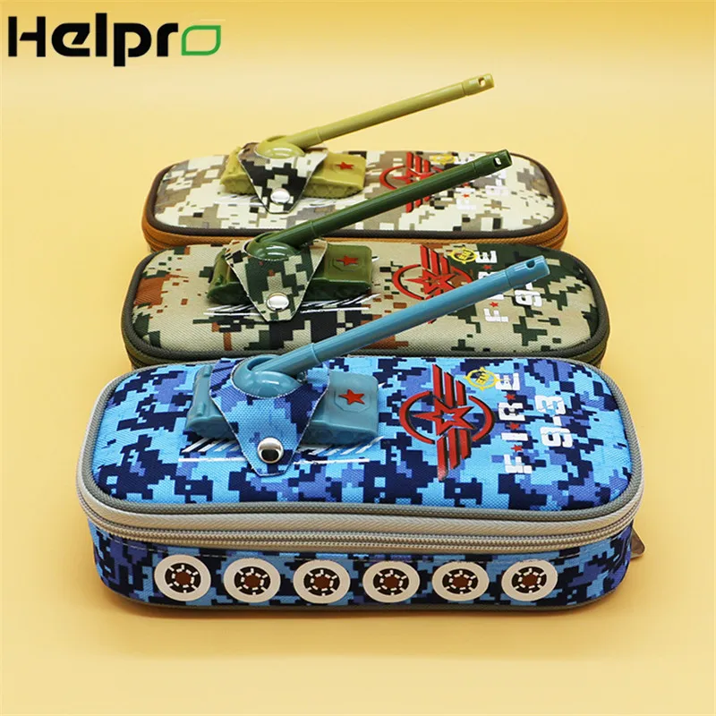 Helpro Tank SUV большой Карандаш Чехол хранение парусина Органайзер ручка сумка