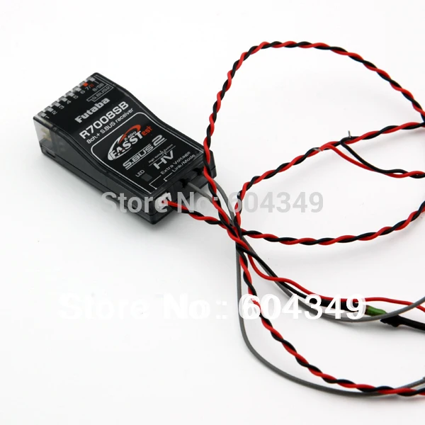 100pcs/lot R7008SB Rx Futaba External Voltage Cable for futaba 14SG