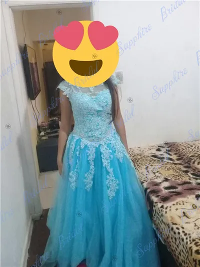 Сапфир Свадебные Длинные вечерние платья Vestido De 15 Anos De Кепки рукава кружевное платье с открытой спиной, красные, золотые, перламутрово-розовый Расшитое бисером в честь пятнадцатилетия платье