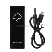 WiFi Disk Memory Storage Box Hard Drive TF/MicroSD Card Card Reader File Sharing #H029#