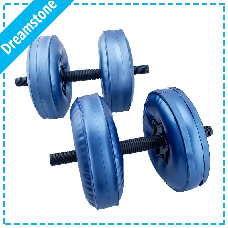 Free shipping 1 Pair Original soft Water filled Dumbbell