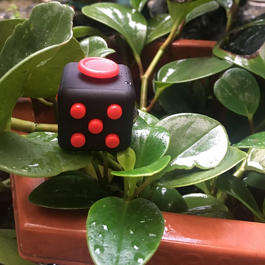 

Hand Press With Button Anti Irritability Cube Toy Stress Relief for Adults and Children Antistress Toy 11 Type