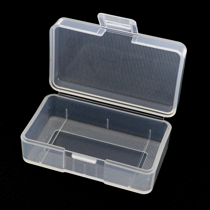 

9V 6F22 Plastic Battery Case Transparent Holder Storage Box - 1 pc