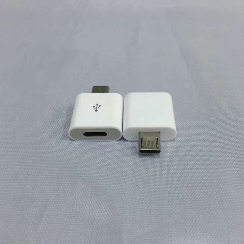 8 دبوس الإناث إلى المصغّر usb الذكور مزامنة البيانات موصل مهايئ شاحن محول ل شاحن هاتف محمول يعمل بنظام تشغيل أندرويد JLRJ88 دروبشيبينغ