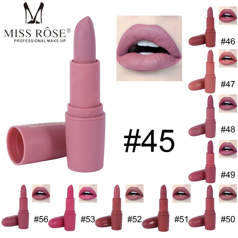 10 цветов женский сексуальный матовый Румяна Увлажняющий блеск для губ тату косметический пигмент бархатная помада