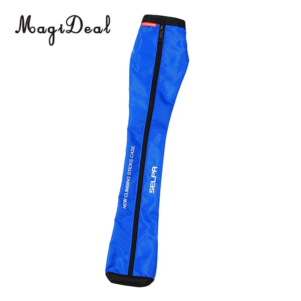 MagiDeal Oxford Hiking Stick Carry Bag Waterproof Trekking Crutch Storage Case Walking Pole Bag