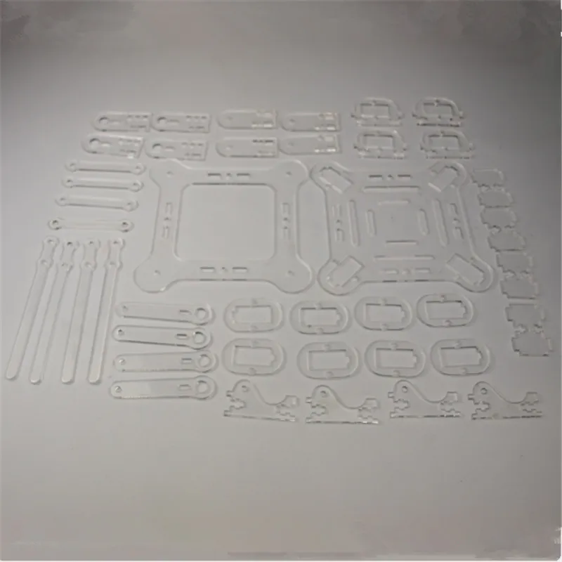 diy meped quadruped robot 3mm acrylic sheet laser cut plate kit laser acrylic sheet