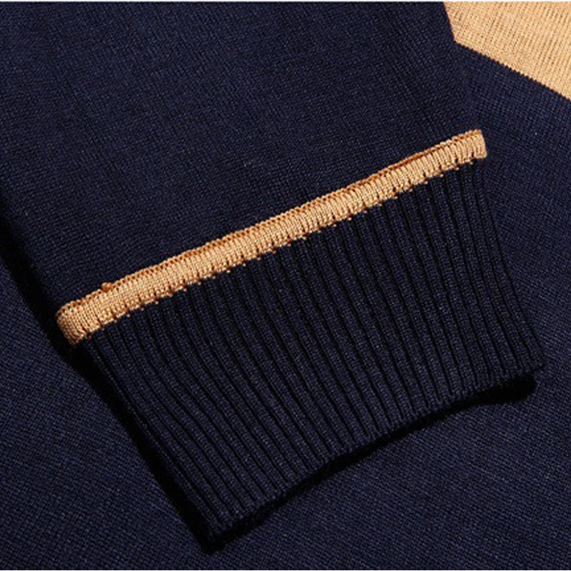 Бренд thoshine Демисезонный Англия Стиль Для мужчин тонкий вязаный свитер в полоску Повседневное шерстяные пуловеры мужской Повседневное Длинные Рубашки, Топы
