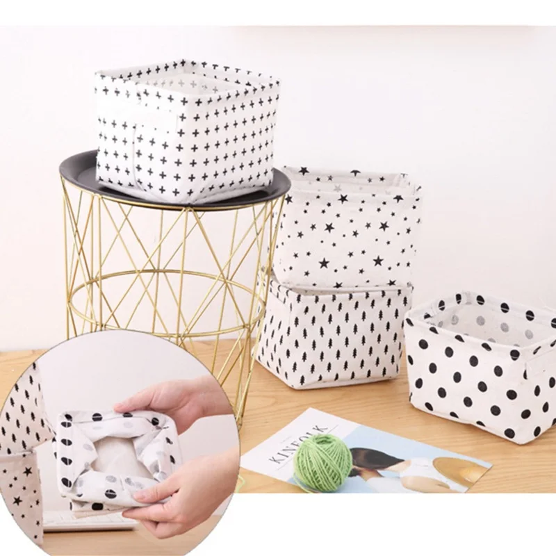 

Laundry Basket Creative Storage Basket For Toy Washing Basket Dirty Clothes Sundries Home Closet Organizer Container BoxCB4039/k