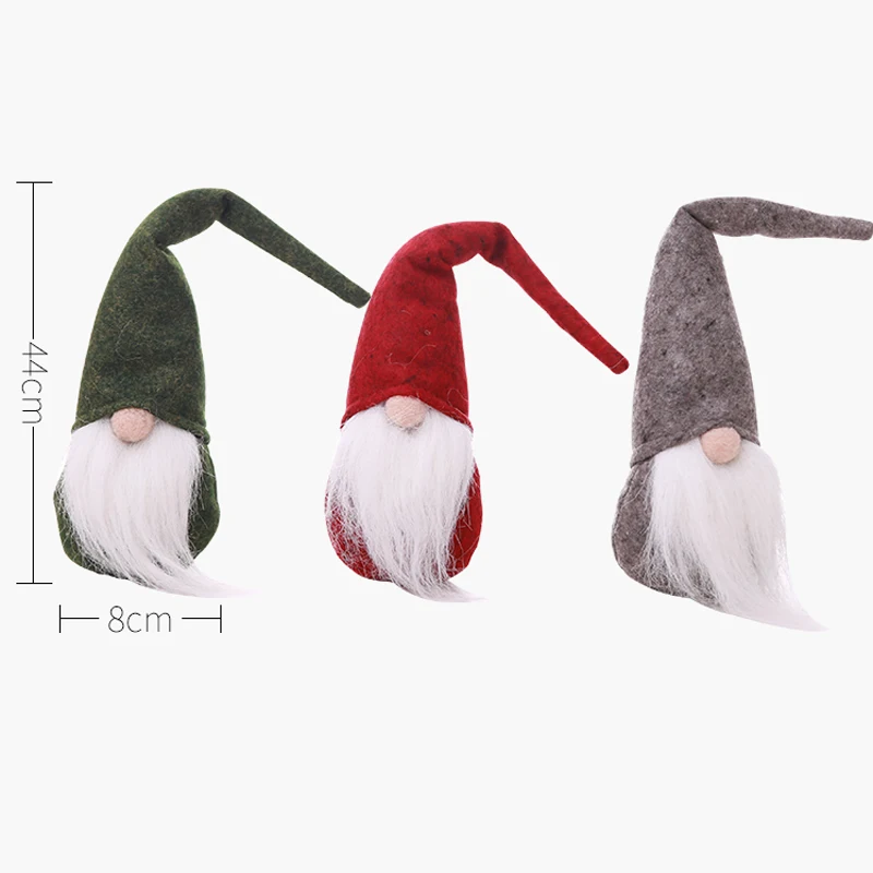 Christmas-Decorations-For-Home-Cartoon-No-Face-Doll-Santa-Doll-New-Year-Decoration-Xmas-Tree-Hanging (4)