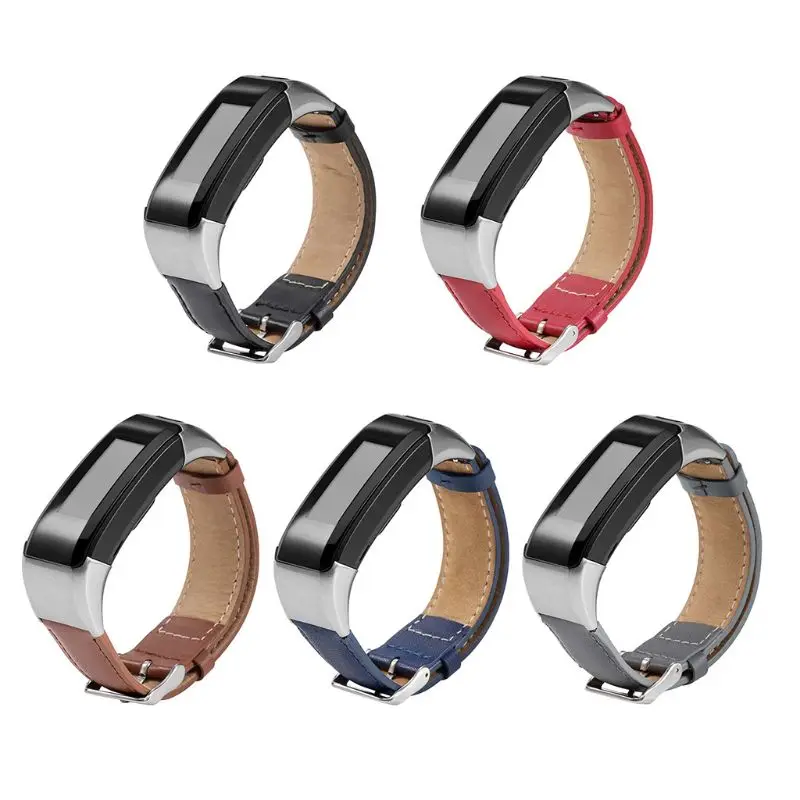 

Replacement Leather WristStrap Watch Band Strap for Garmin Vivosmart HR Watch