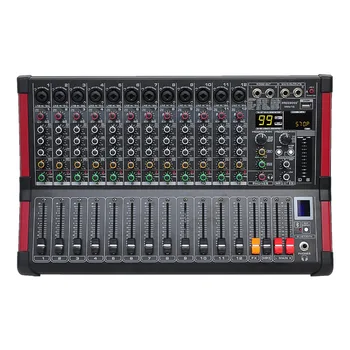 

Freeboss MINI12 Bluetooth Record 12 Channels (Mono) 99 DSP effect USB Play and Record Function Professional Audio Mixer