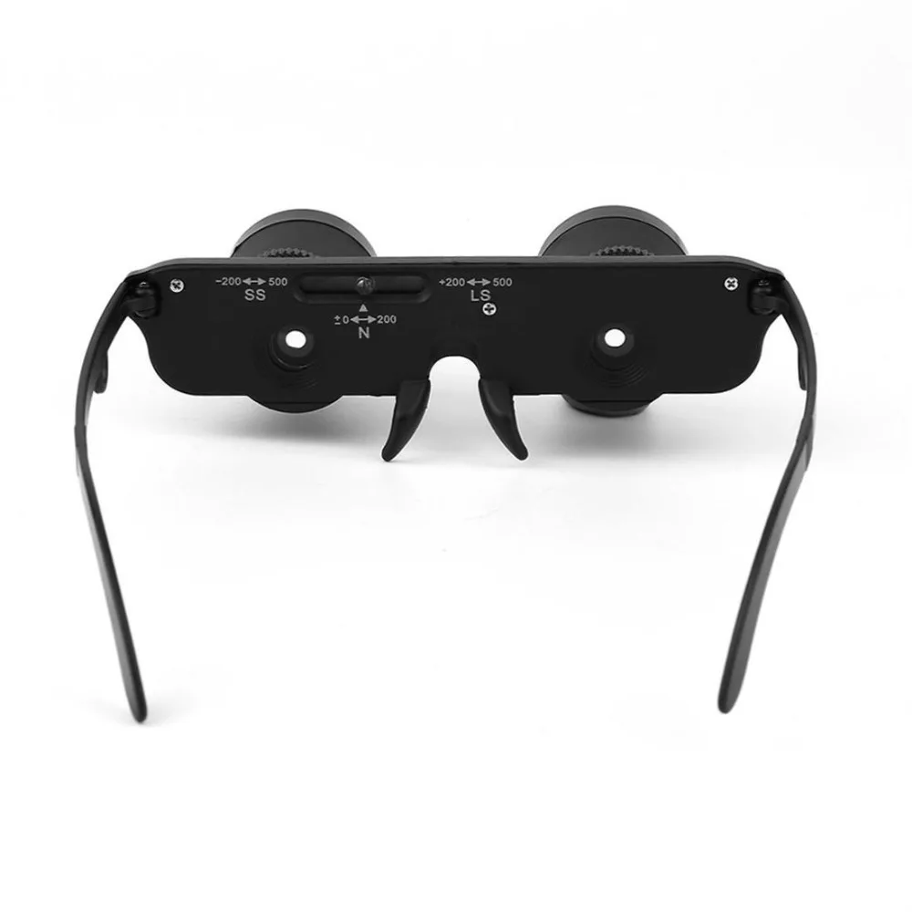 Лучшие 3X28 двойные очки Стиль Открытый рыболовный бинокль оптика очки