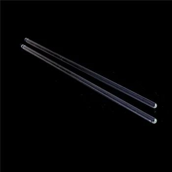 

2pcs Laboratory Transparent Glass Stirring Rod Tool 6*300mm