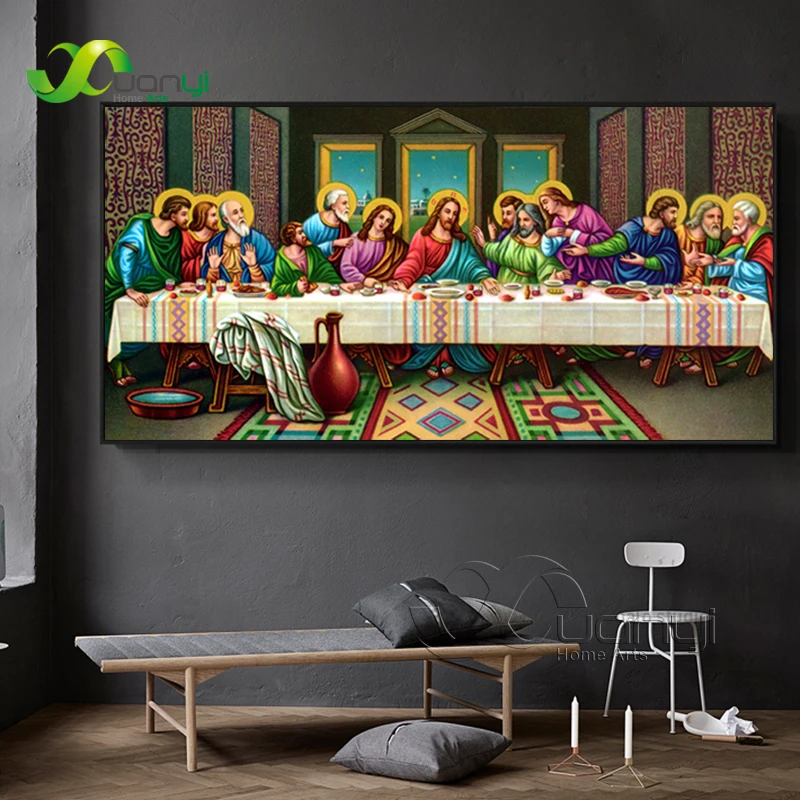 Картины с изображением да Винчи Last Supper репродукции настенные картины на холсте и