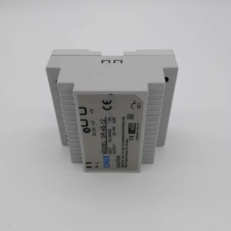 Трансформатор питания CHUX 45 Вт на Din рейку 110 В 220 В|switch power|switching power supplyled din |