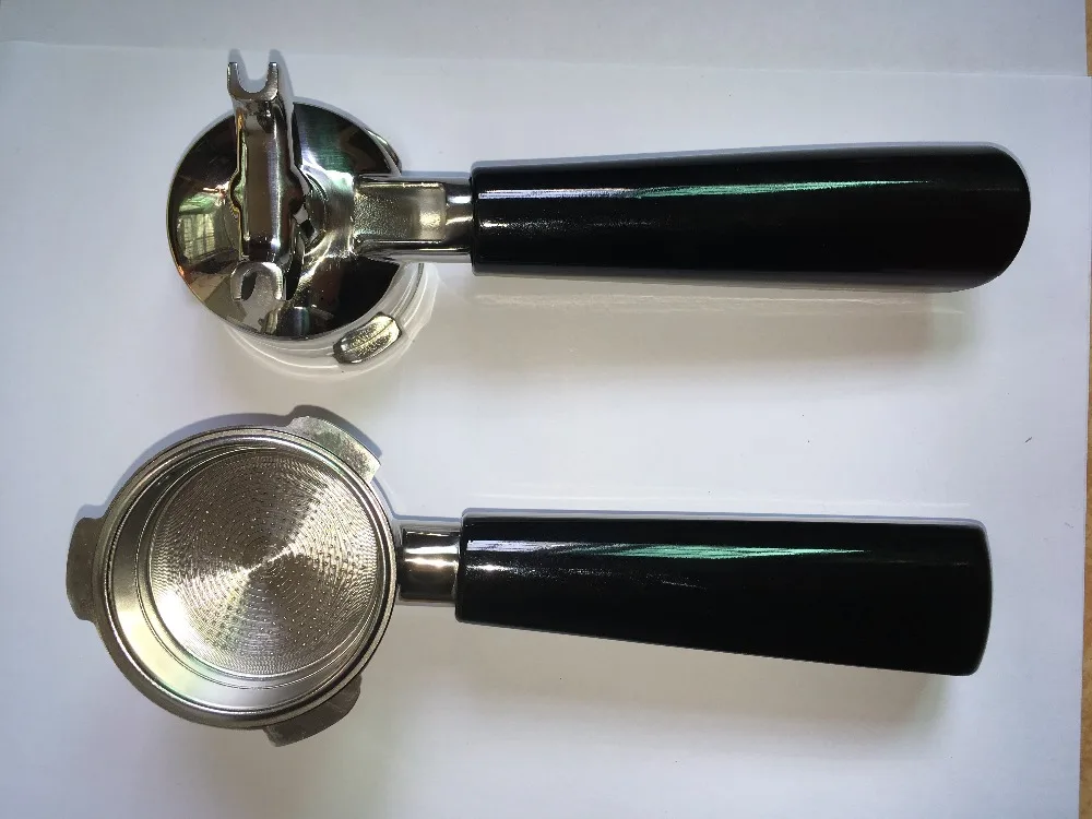 

60mm Stainless steel15-20bar Espresso coffee maker parts stainless steel filter holder for espresso type with filter