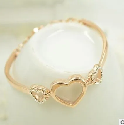 New Fashion Female Cute Heart Love Bracelets For Women Eternal New Fashion Female Cute Heart Love Bracelets For Women Eternal Charm Jewelry Gift In From Accessories