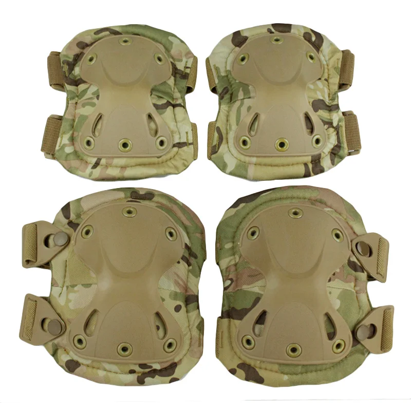 Tactical paintball protection knee pads & elbow pads set Sports Safety