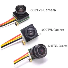 Микро 600TVL/1000TVL 1,8 мм широкий обзор 90 градусов/1200TVL 150 градусов цветная Видео FPV камера с аудио PAL для FPV мини Дрон