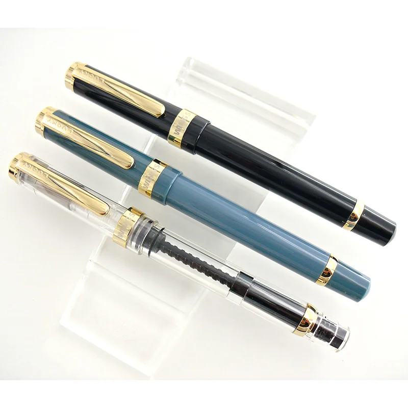 Wingsung Yong Sheng 698 14K Золотой наконечник прозрачная ручка поршневых чернил|ink pen|14k gold