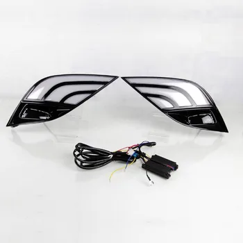 

Qirun led drl daytime running light for Toyota Camry 2018 with yellow turn signal and wireless control