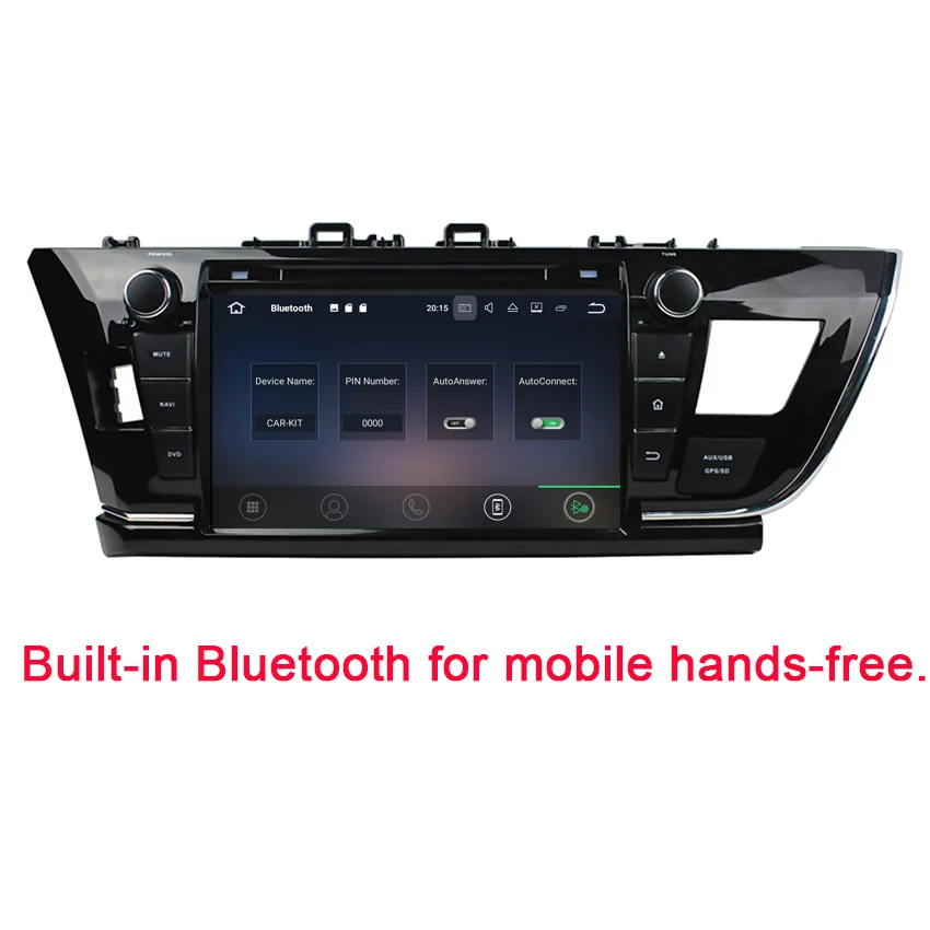 Discount YESSUN Android Car Navigation GPS For Toyota Corolla 2014~2015 Audio Video Radio Stereo Multimedia HD Touch Screen Player. 4