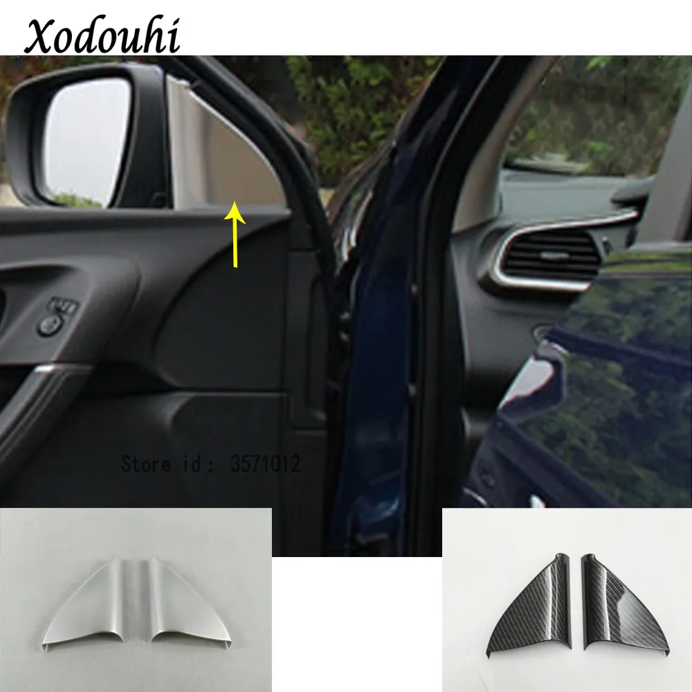 Для Renault Kadjar 2016 2017 2018 2019 автомобильный Стайлинг Передняя колонна лампа рамка