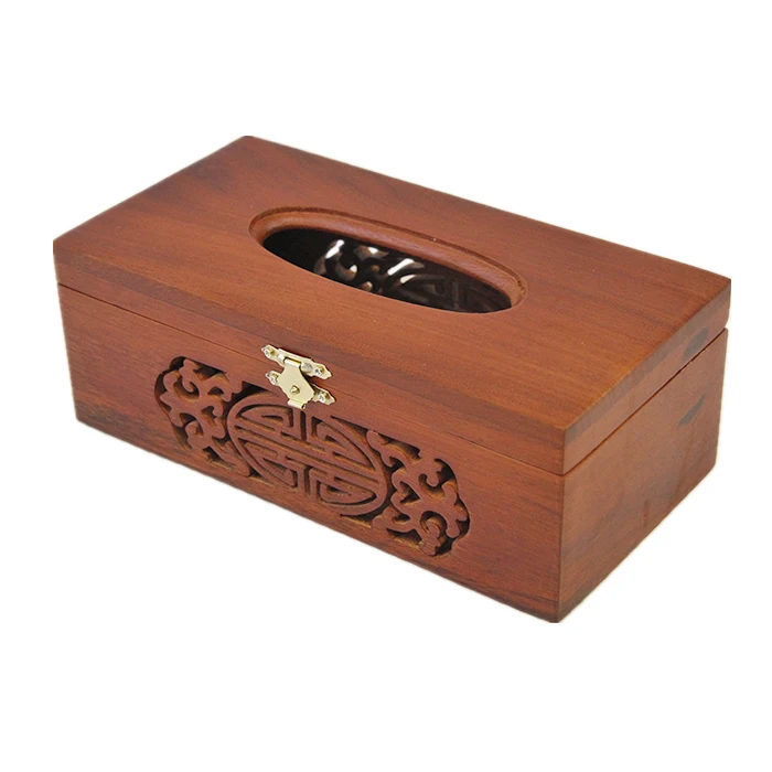

NEWYEARNEW 7 Styles Retro Wood Tissue Box Exquisite Nation Arts and Crafts Decoration Home Decoration Wedding Gift Free Shipping