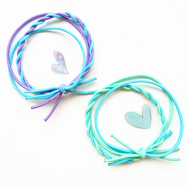 Random Color New Fashion Elastic Hair Ties Women S Hairband Random Color New Fashion Elastic Hair Ties Women S Hairband Accessories Purple Blue Mint Green Pink