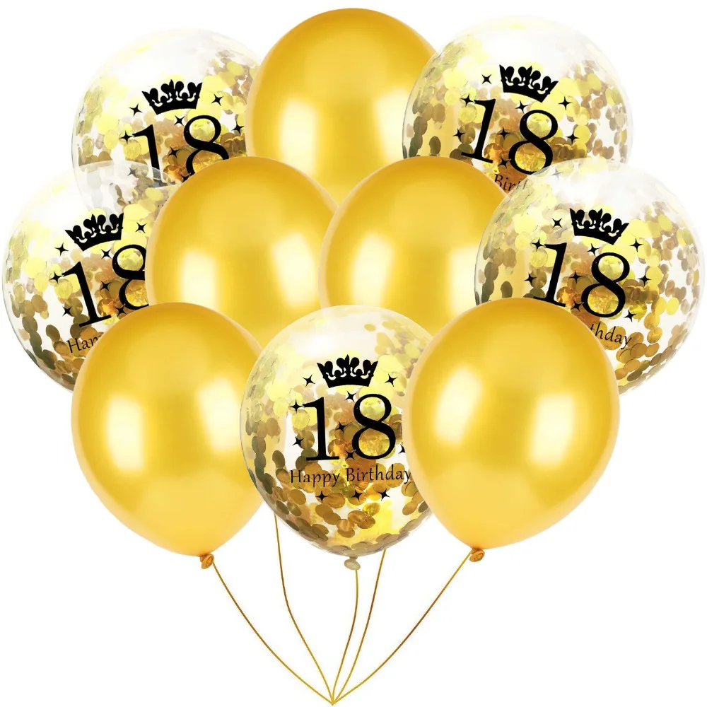 10pcs-set-18-Birthday-Balloon-Decoration-Birthday-18-Years-Confetti-Latex-Balloons-For-Birthday-Wedding-Party