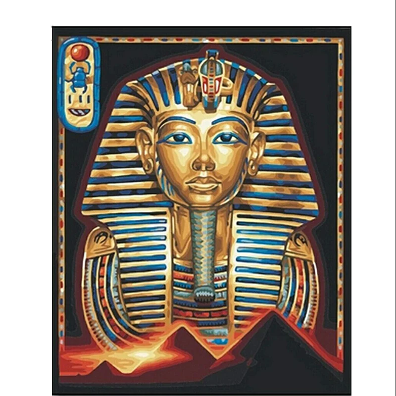 5D DIY Diamond Painting Egypt Pharaoh Religion Character Diamond