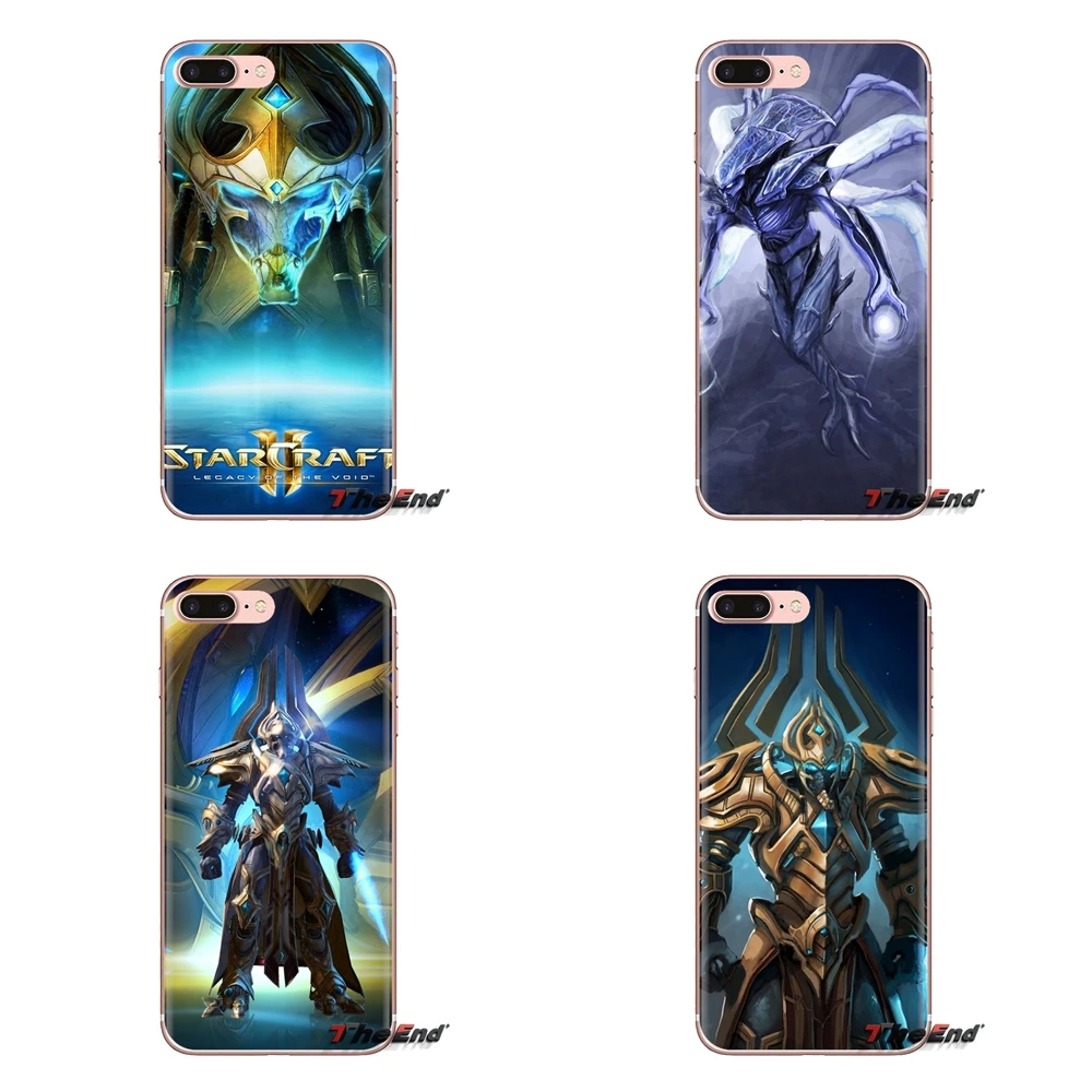 Мягкий ТПУ чехол для телефона Xiaomi Mi4 Mi5 Mi5S Mi6 Mi A1 A2 5X 6X 8 9 Lite SE Pro Max Mix 2 3 2S StarCraft II Legacy Of