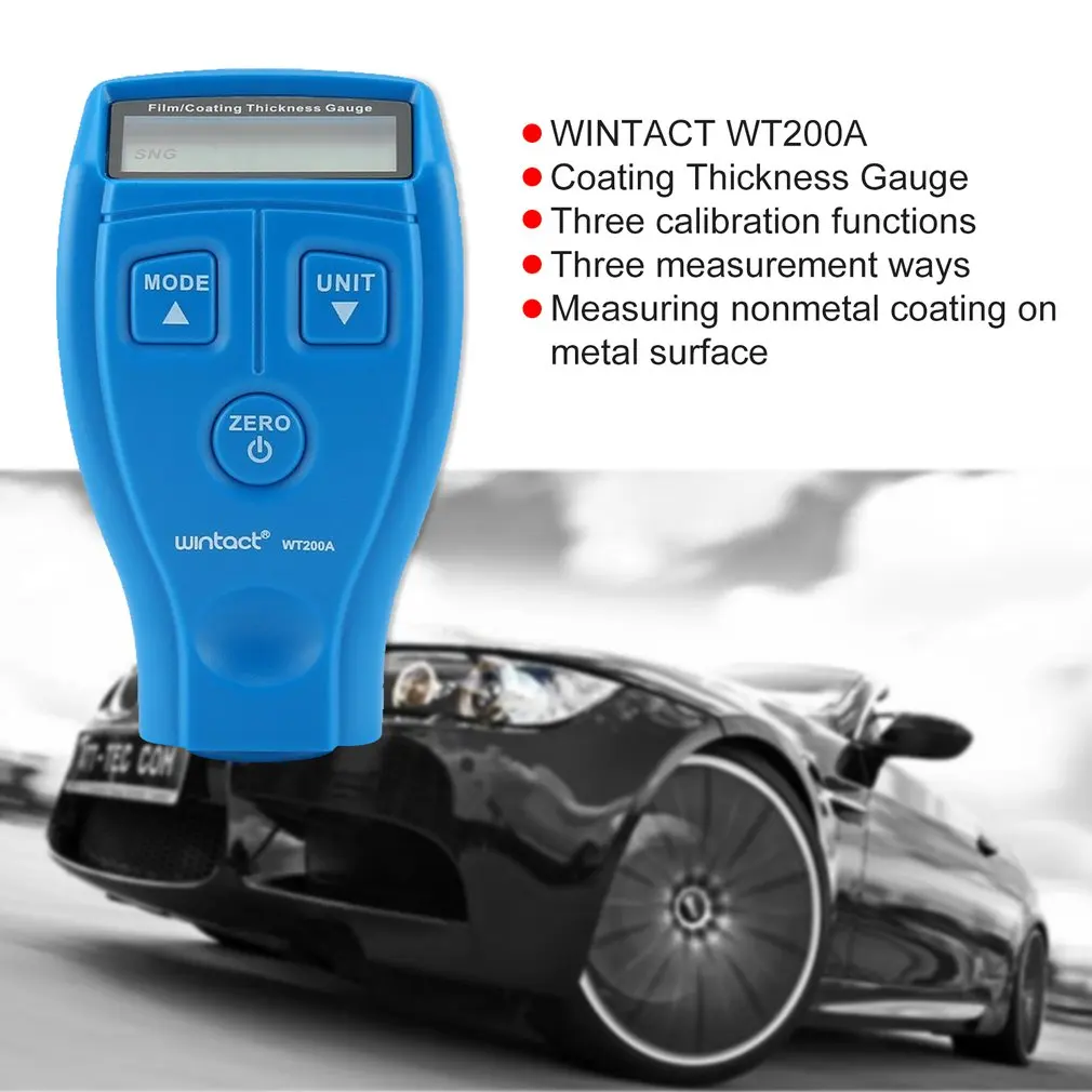 WINTACT WT200A мини цифровое покрытие пленки толщина железа измерительное устройство