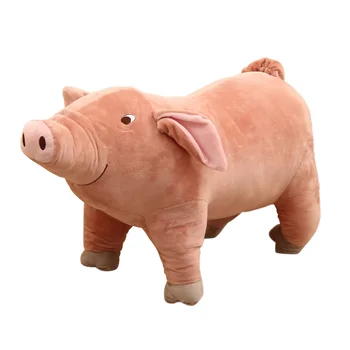 

Simulation Pig Plush Toy 25 cm Plush Dolls For Children High Quality Soft Down cotton Baby Brinquedos Animals For Gift