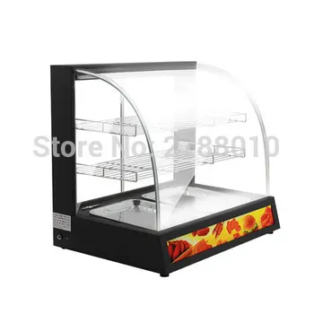 

Commercial Thermal Cabinet Cooked-food Warming Showcase Heat Preservation Showcase Large Space Holding Cabinet WZ-BWH2P