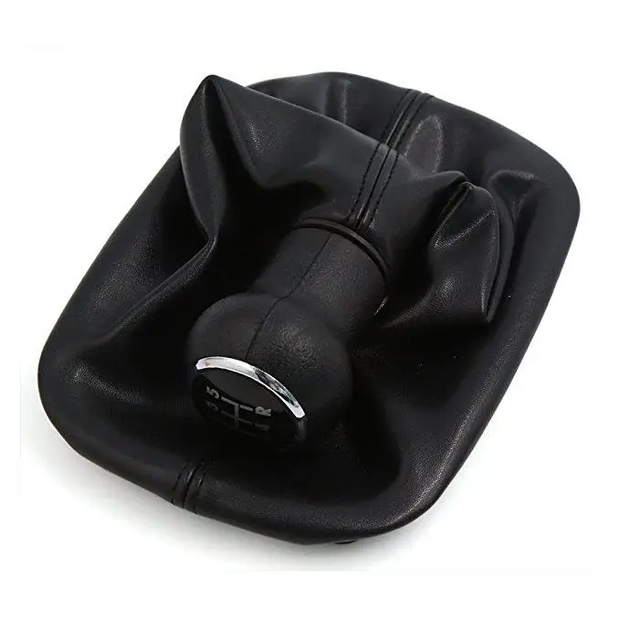 

Adeeing Profession Faux Leather Car Gear Boot Shift Knob Cover r20