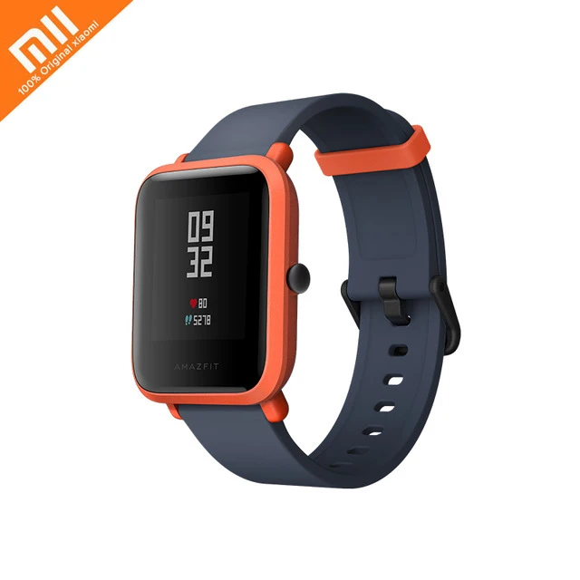 

xiaomi MI AMAZFIT Bip Youth Smart Watch GPS GLONASS Heart Rate Monitor Android 4.4 IOS 8 Bluetooth 4.0 IP68 Waterproof