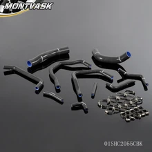 Силиконовый шланг радиатора комплект + Зажимы для Toyota Land Cruiser HDJ80 1hd-t/ft 4.2l