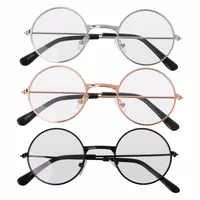 Newborn Baby Photo Shoot Accessories Girl Boy Flat Glasses Photography Props Gentleman Studio Shoot Retro Style Eyewear 2