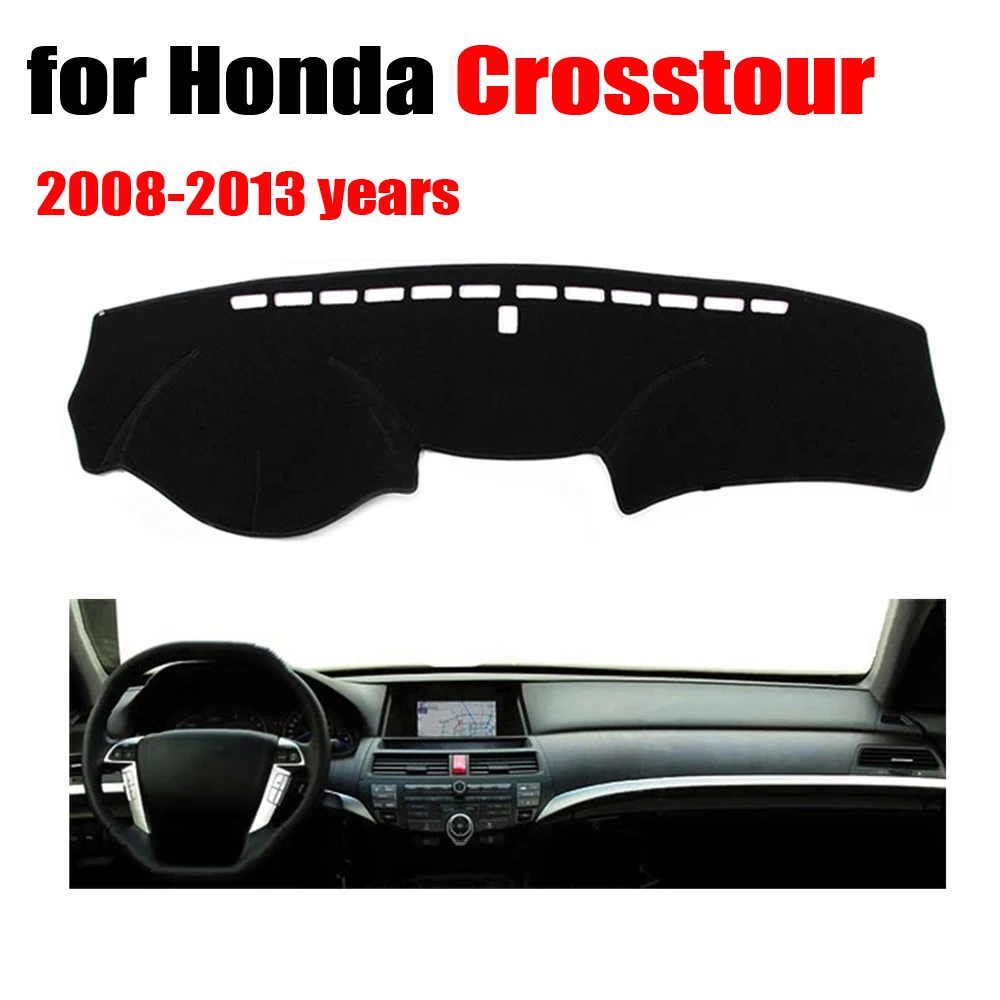 Чехлы для приборной панели автомобиля HONDA Crosstour 2008-2013 коврик с левым рулем