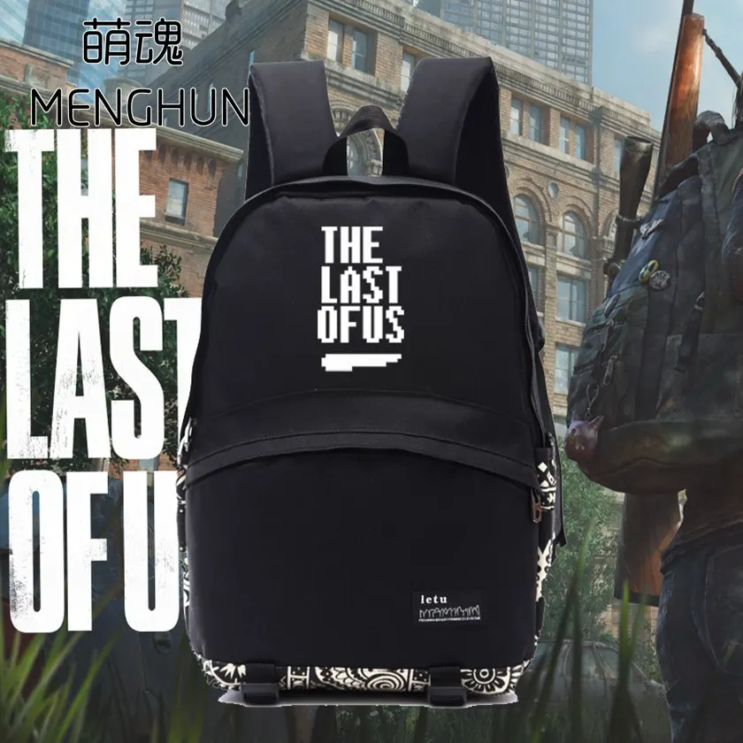 great game the last of us backpack Game concept The last of us black